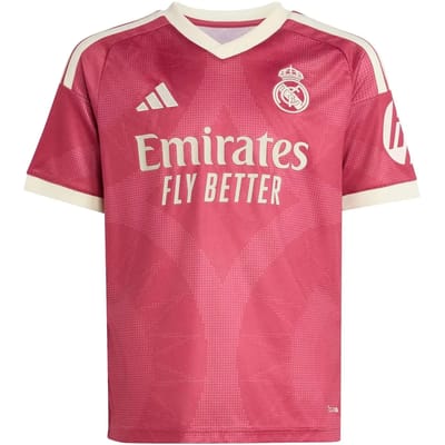 adidas Real Madrid 2026/27 Third Shirt Junior - Roze - Kind, Roze 15-16Y