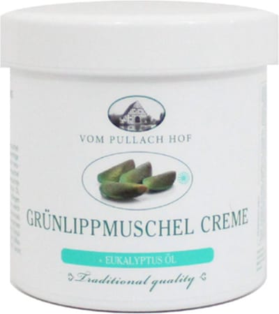 Vom Pullach Hof - Massagecrème met Groenlipmossel – Voor Spieren en Gewrichten - Nieuw-Zeelandse groenlipmossel Perna Canaliculus