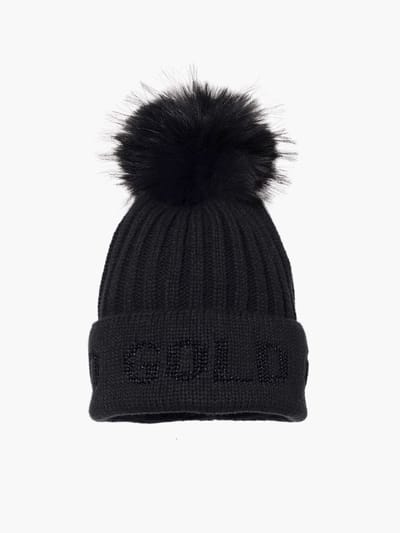 GOLDBERGH - hodd beanie - Muts dames - Zwart