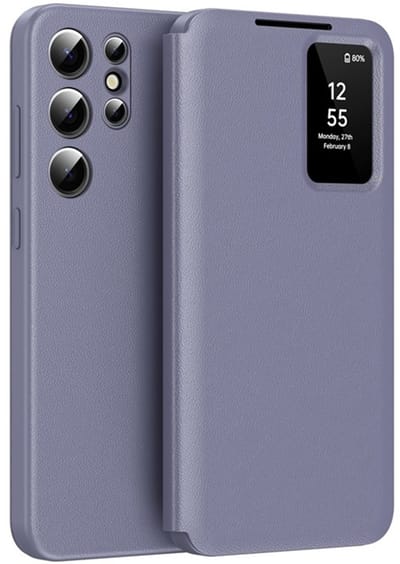 Techsuit - SmartView Series - Samsung Galaxy S25 Ultra - Purple