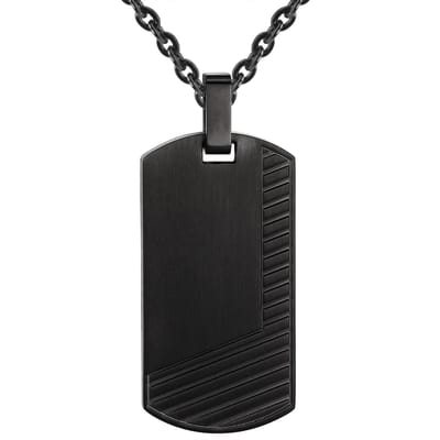 True Rebels Ankerketting - 2,5 - Edelstaal - Zwart