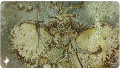 Ultra Pro - Magic: The Gathering - Aetherdrift - Aatchik, Emerald Radian Playmat - UK