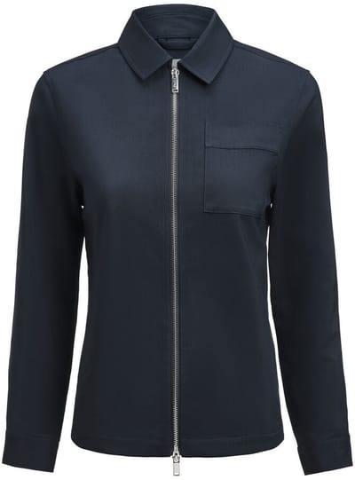 J.Harvest & Frost Modern Zip Overshirt WomanOvershirt Dames 2962203 - Marine - 4XL