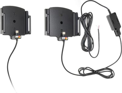 Brodit houder geschikt voor Universele verstelbare houder USB-C met vaste voeding width: 75-89 mm thickness: 9-13 mm