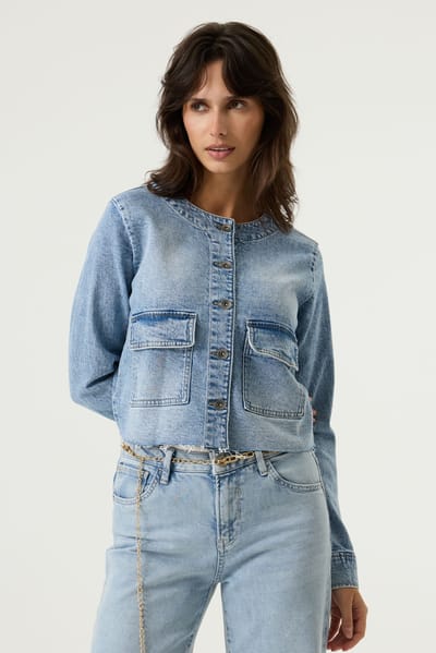 Garcia denim jack light used