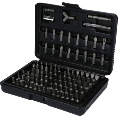 BRILLIANT TOOLS 100-delige Schroevendraaierbitset 5/16" staal