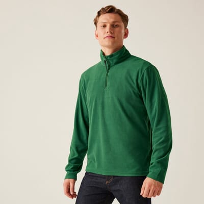 Fleece Heren Hiking Micro Zip Neck