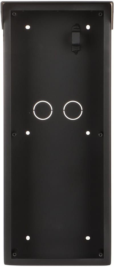 Dahua VTO4202FB-x Serie - Opbouwbehuizing - Drie Modules - Aluminium - Zwart
