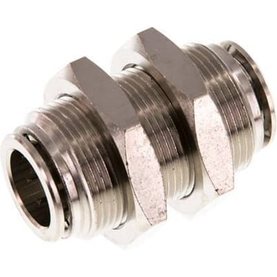 16mm Messing Insteekfitting Schotdoorvoer NBR