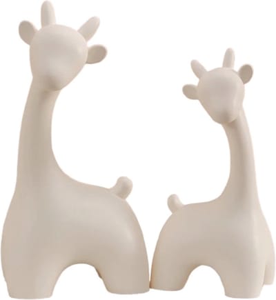 KimDo - Decoratie herten beeldjes - 2 Stuks - babykamer - Woonkamer - Decoratieve accessoires - Slaapkamer - Nordic
