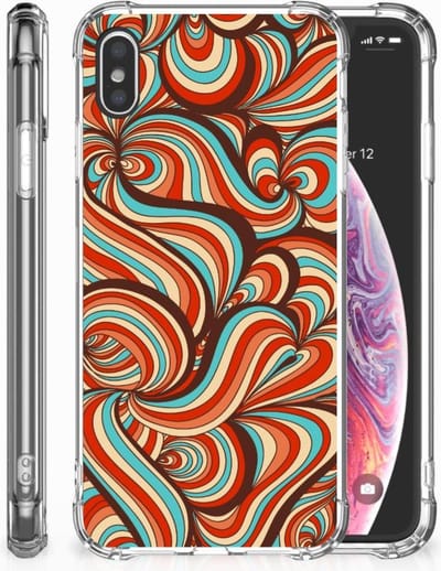 Apple iPhone Xs Max Back Cover Retro