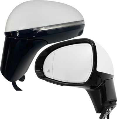 BILMAX Buitenspiegel voor Mercedes EQS V297 2021–2024 met camera en BLIS, 10+9+1-polig, links