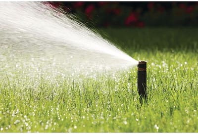 Sproeiers voor irrigatie - Waterverdelers - Gazon onderhoud - Hoge efficiëntie waterbesparing - 21 tot 3 meter - Bruin