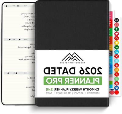 Gedateerde Planner 2026 - Agenda 2026-2027 - Doelen Bereiken - Compleet Dag Week Maandplan - 147 cm x 211 cm