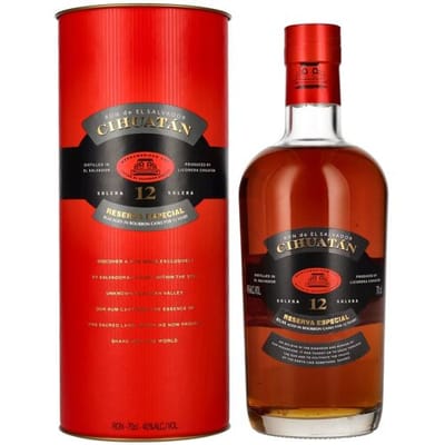 Cihuatán Rum Cihuatán 12 Solera Reserva Especial Rum 40% Vol. 0,7l in geschenkverpakking
