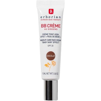 Ginseng BB Crème Makeup-Care Face Cream Chocolat 15 ml – BB Cream, SPF 20 Sun Protection, For Women With Deep Skin Tones, Chocolat, Ginseng, Suitable For Daily Makeup Routine
