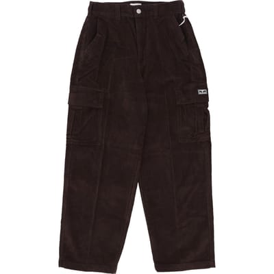Bigwig Baggy Corduroy Cargo Pant Java Bruine herenlange broek