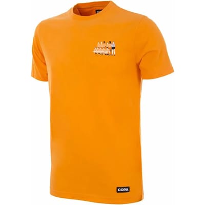 COPA Football - Nederland 1988 EK - embroidery T-Shirt - Heren - XS - Oranje
