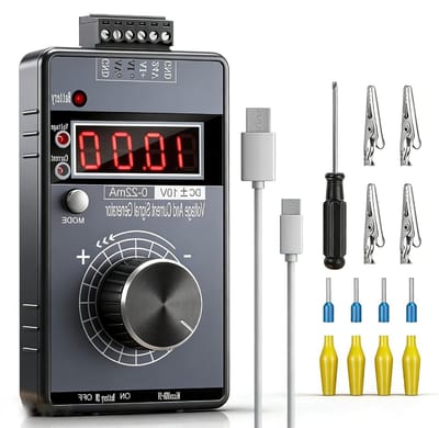 Professionele Signaalgenerator en Tester voor Spanning en Stroom - Calibrator voor Analoge Signalen en Elektrische Toepassingen