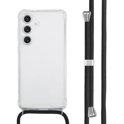 imoshion Hoesje - Geschikt voor Samsung Galaxy S25 FE - Backcover met koord - Zwart