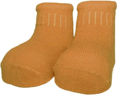 iN ControL 4pack newborn sokjes - STRIPE - Oker Geel