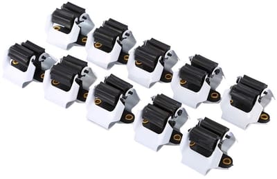 Dailygoods- Mophouder Professionele Kwaliteit - Wandmontage - Organizer - Opslag Hanger - Duurzaam Kunststof - Maximaal Draagvermogen 1 kg - Opslaghaak
