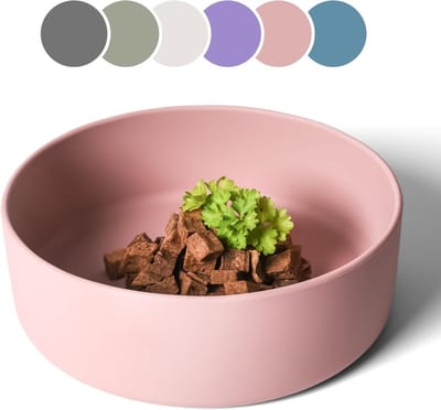 ne&no® Siliconen voederbak, 1200 ml, voor kleine en middelgrote honden, antislip hondendrinkbak, hondenbak