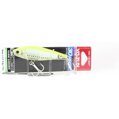 Yo Zuri Duel 3D Inshore Twitchbait 70SS langzaam zinkend kunstaas R1207-GHCS (6961) gray