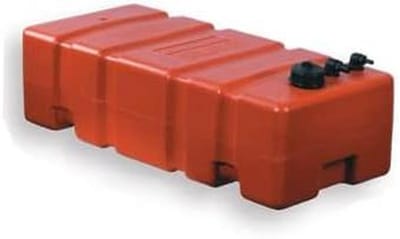 Brandstof Tank - Benzinetank Watersport - Varen met Boot - Goedgekeurde S Serie - 52 Liter - Zwart
