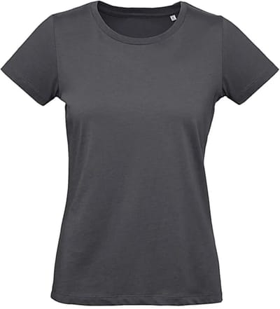 T-shirt dames B&C Organic Inspire Plus