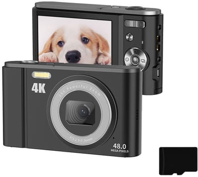 Digitale camera 4K 48MP 16x zoom 2,8 inch scherm