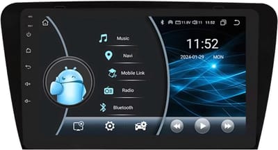 Autoradio met bluetooth - Carplay - Voor SKODA Octavia 3 A7 (2013-2018) - Geschikt voor Apple en Android - Stereo - Navigatie - Navigatiesysteem auto - 2GB 32GB
