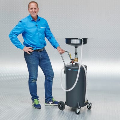 Datona® Olie opvangbak voor onder hefbrug - Zwart
