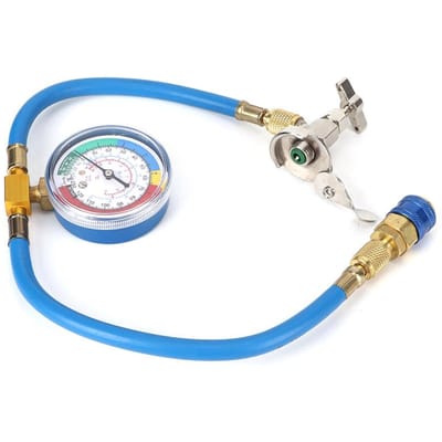 Een AC R134A Koudemiddel Vulslang met Manometer Adapter Auto Airconditioning Reparatiegereedschap