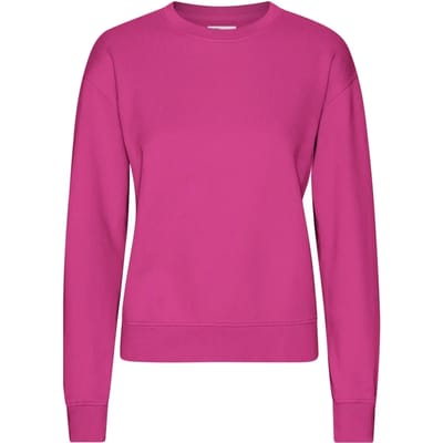 Dames sweatshirt Colorful Standard Classic Organic magenta blaze