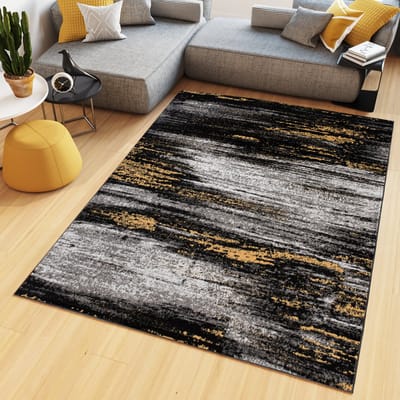 Tapiso Maya Vloerkleed Grijs Modern Slaapkamer Kleed Tapijt Maat- 120x170