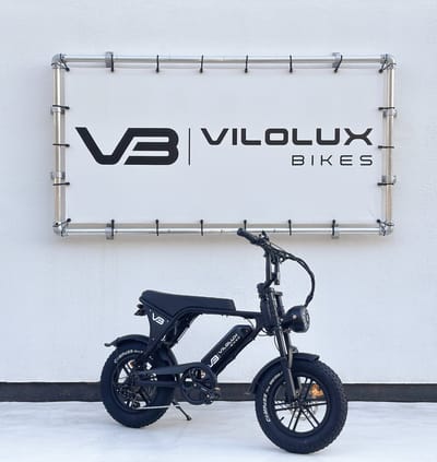 Vilolux Fatbike electrisch - Fatbike C80 Mini - ZWART - Legaal - Rijklaar geleverd - 16 inch - Niet opvoerbare fatbikes - 2 Jaar garantie - Hydraulische remmen - Alarm