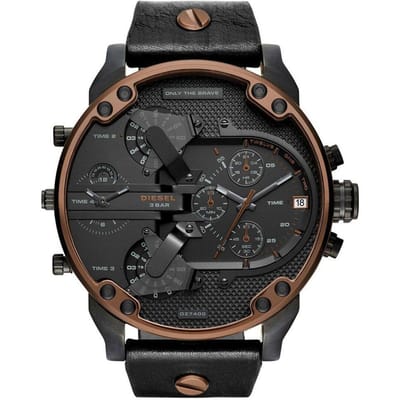 Diesel DZ7400 Herenhorloge 57mm zwart