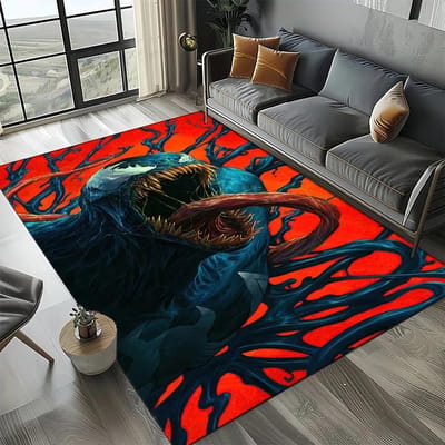 Disney SpiderMan Marvel Avengers Cartoon Tapijt Woonkamer Slaapkamer Bank Balkon Entree Tapijt Woondecoratie Antislip Deurmat 40x60cm red