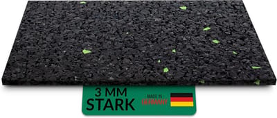 144 Stuks Terraspads Rubbergranulaat 3 mm voor Terrasbouw en Tegeldragers