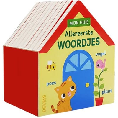 Allereerste woordjes Mijn huis Kartonboekjes