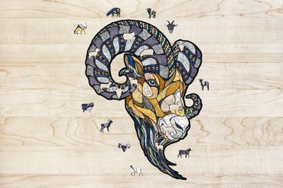 Eco-Wood-Art Ram Houten Legpuzzel – 310 Onderdelen