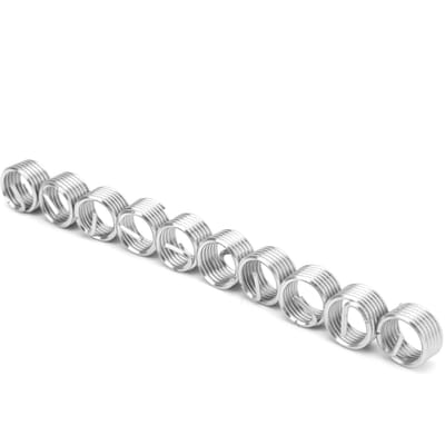 10 stuks Draadinzetstukken Mannelijk Vrouwelijk Verloopmoer Reparatiegereedschap RVS Bevestigingsmiddel M16x22D