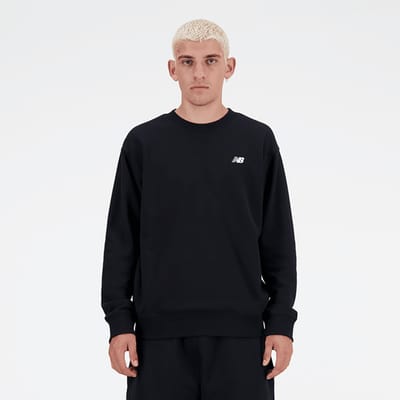 New Balance Sport Essentials French Terry Black Maat: S | Sweaters Outlet | Heren | Zwart