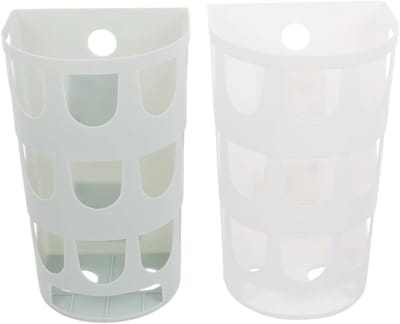 Hooi Voerbak - Hooi Dispenser - Knaagdier Voeren - Ontworpen voor Kooi - 12.3x10x20cm - Blauw