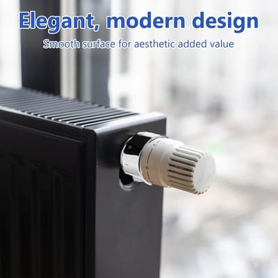 SnelShoppen - 2 stuks Radiatorthermostaatadapter M30 x 1,5 van Roestvrij Staal 304 - Verwarmingsventiel Adapter voor RA/RAV/RAVL met Zeskantsleutel -