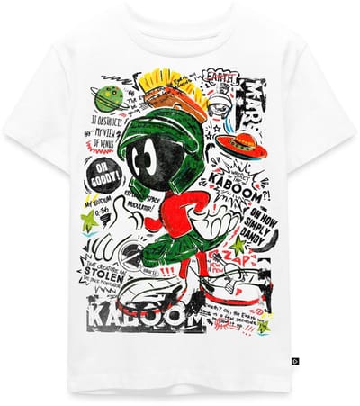 Looney Tunes Marvin The Martian Premium T Shirt Kinderen