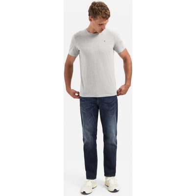 No Excess T-shirt Crewneck Solid Basic Grey Melange Größe: S | Basic T-Shirts Outlet | Herren | Grau