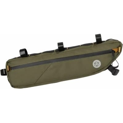 AGU Bikepacking Tube Frametas Venture - Fietstas voor Frame - Legergroen - 3L - Waterafstotend - Eenvoudige Montage