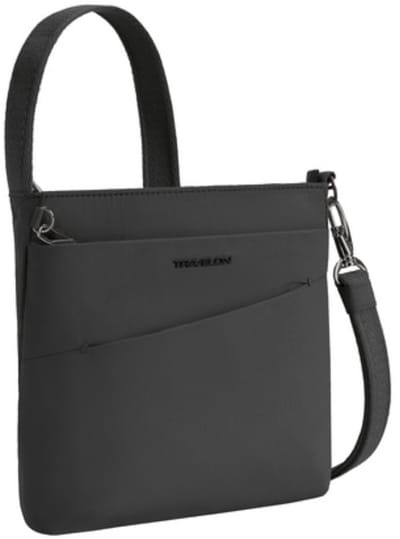 Travelon Roam Small Anti-diefstal Crossbody Tas - Zwart